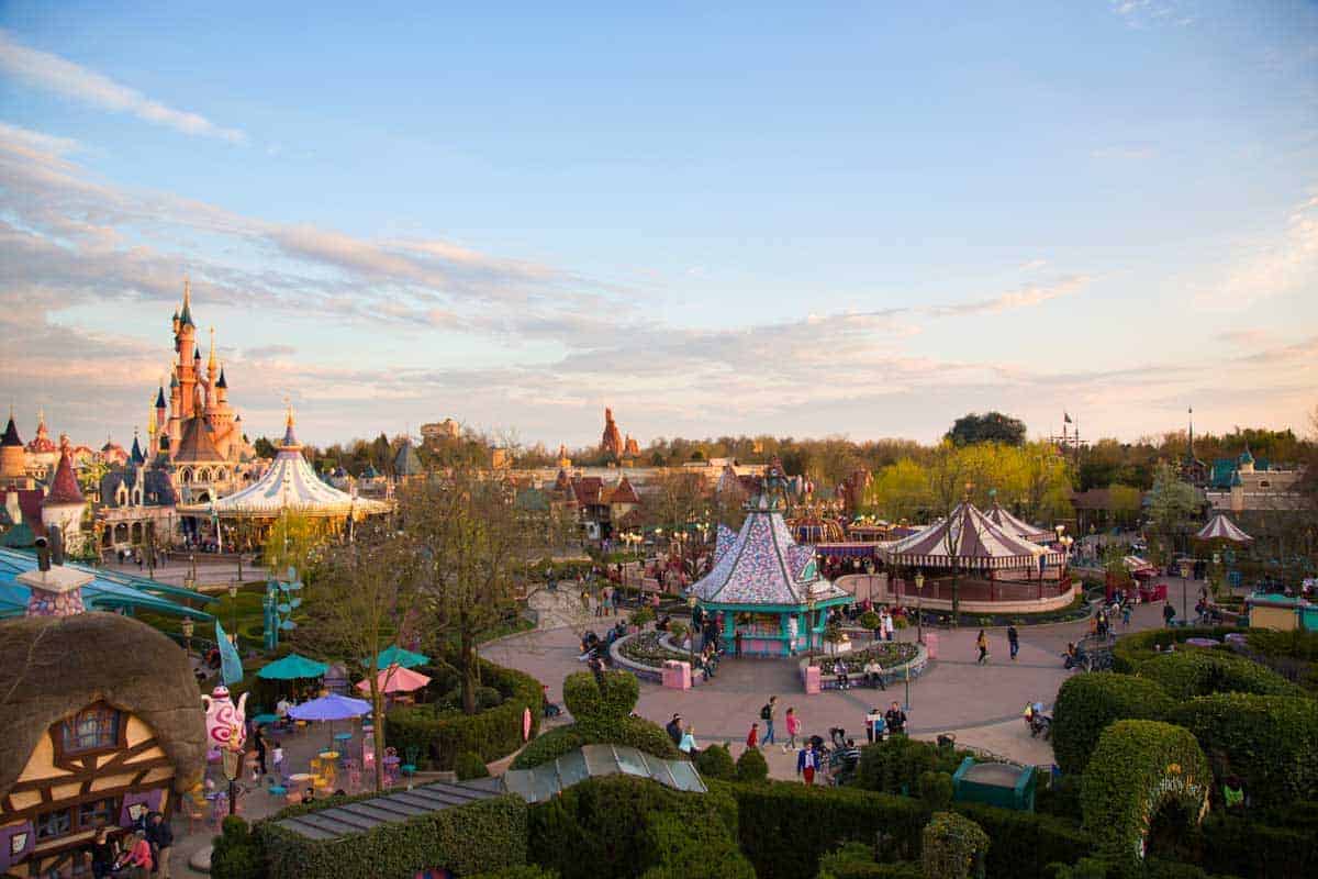 Disneyland Paris von oben