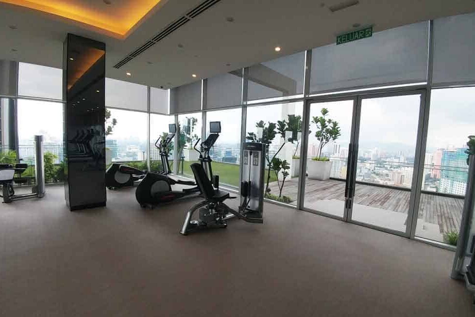 Fitnessstudio Frasers Hotel in Kuala Lumpur