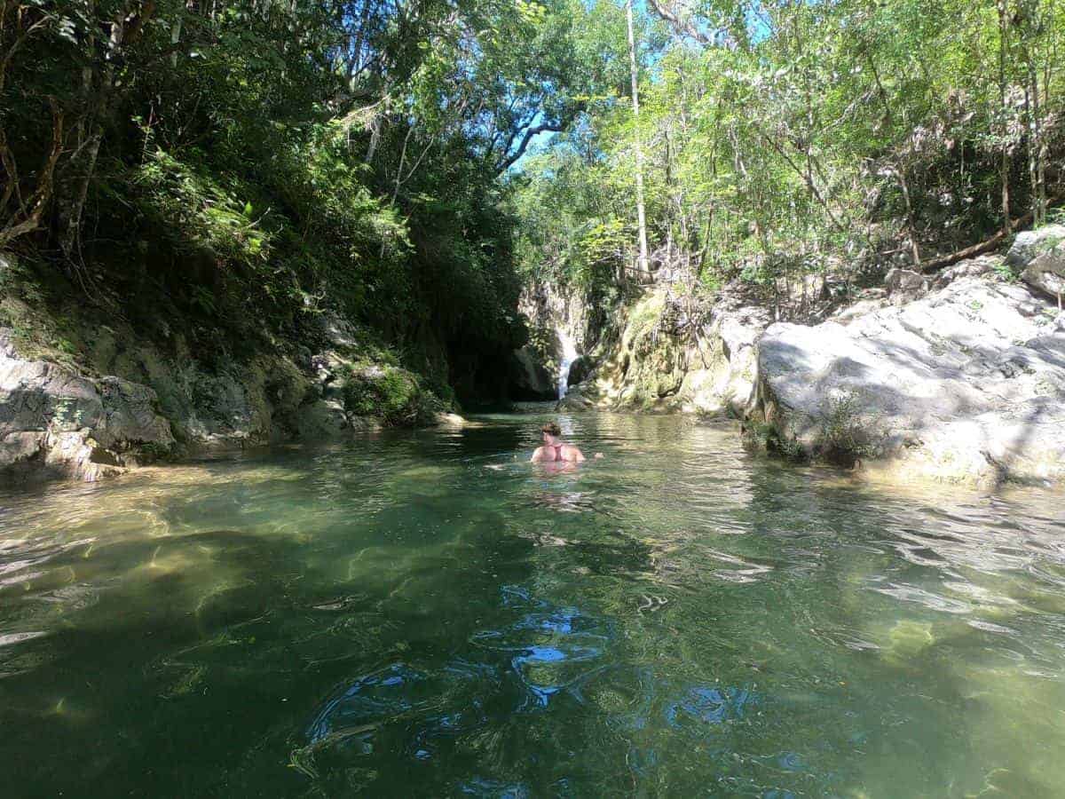 Wasserfall im El Cubanao Nationalpark