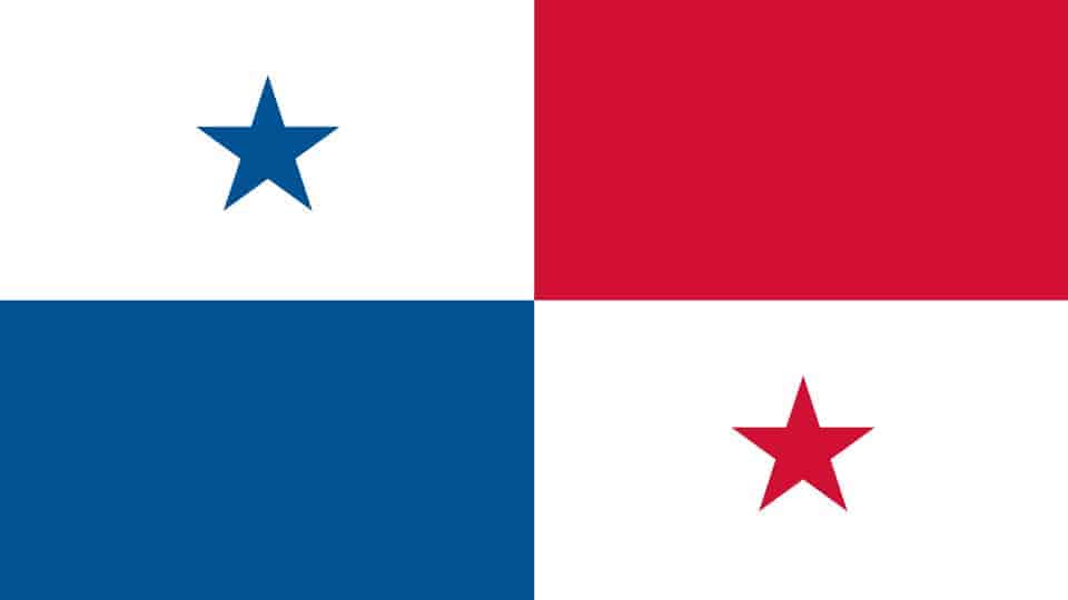 Die Flagge von Panama