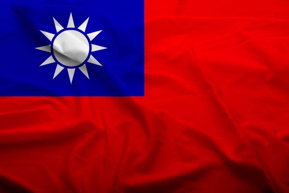 Flagge von Taiwan