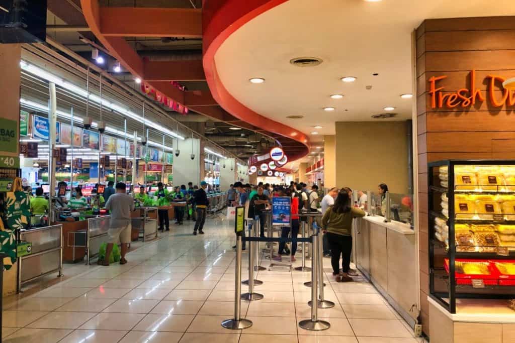 Supermarkt in den Philippinen