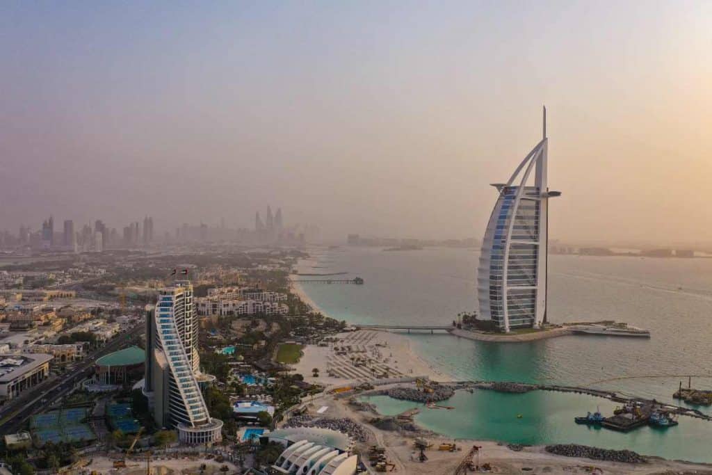 Blick über Abu Dhabi