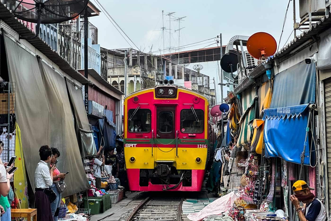 Train Market Bangkok