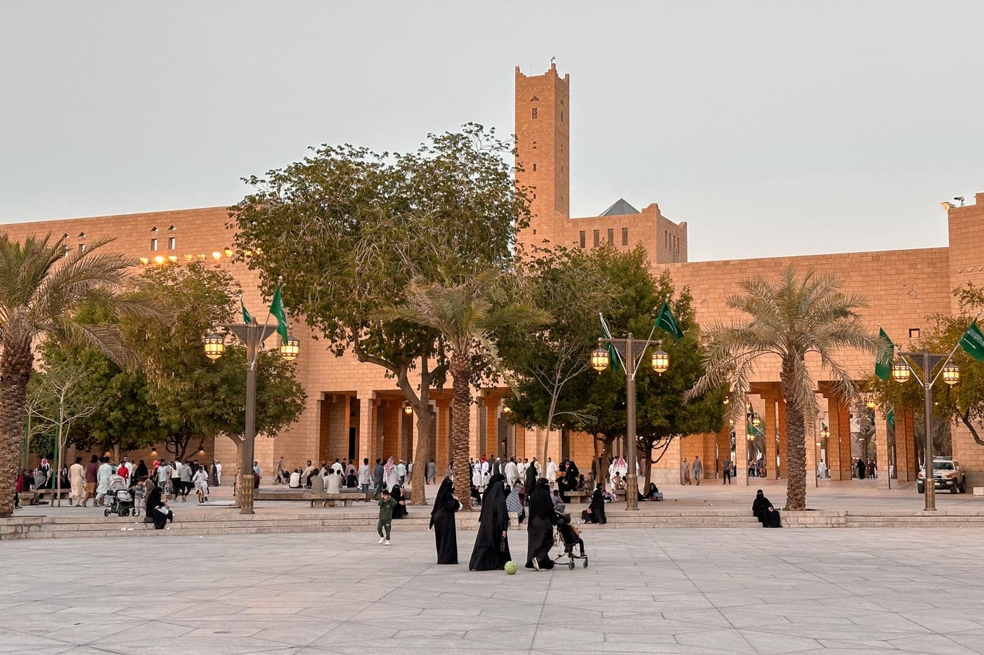 Stadtplatz in Riyadh