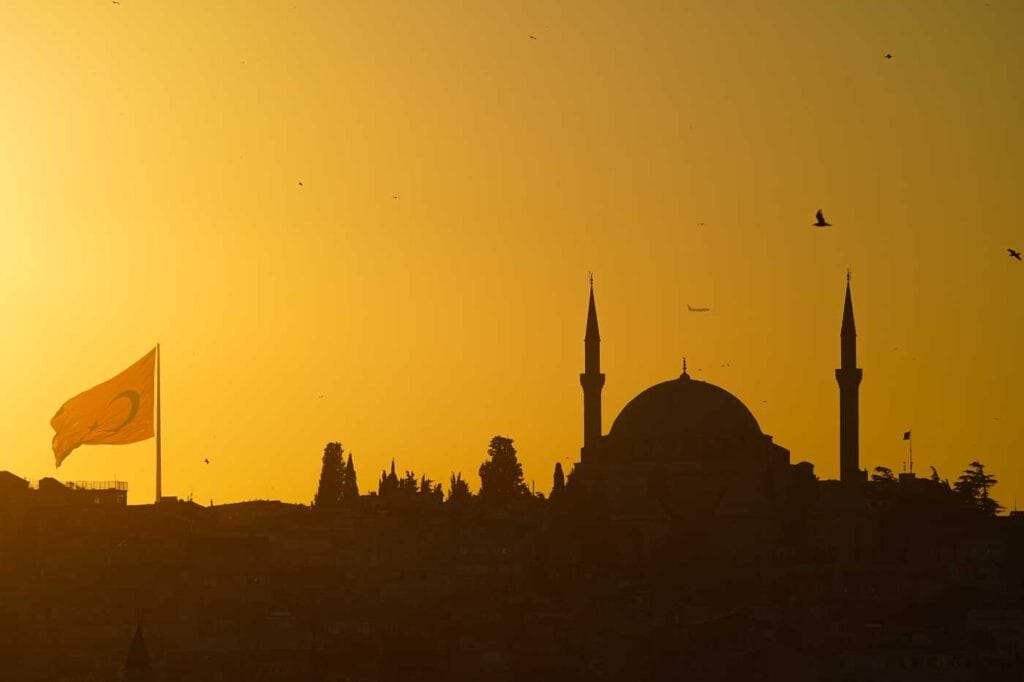 Sonnenuntergang Istanbul